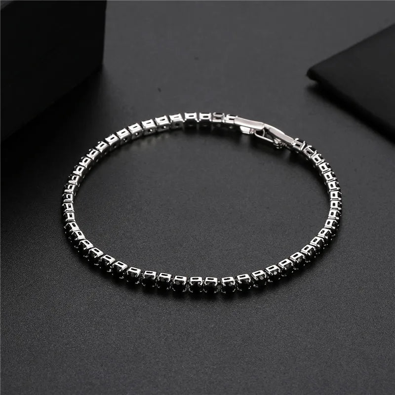 Iced Out Tennis Bracelet – Shiny with Zirconia