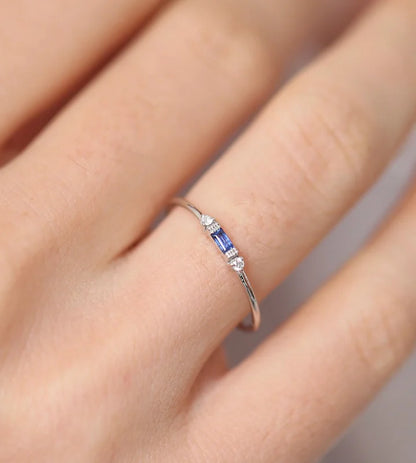 Zilveren Ring Smaragd Zircon Ring voor Vrouwen Charm Sieraden Cadeau