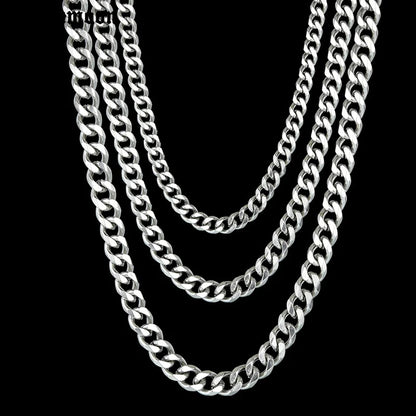 Stainless Steel Cuban Link Ketting – Tijdloze Klassieker