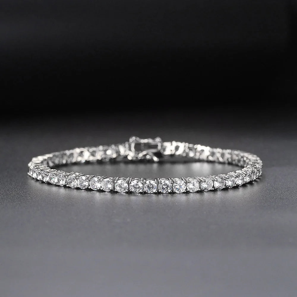 Luxurious Zirconia Bracelet – Sparkling Shine