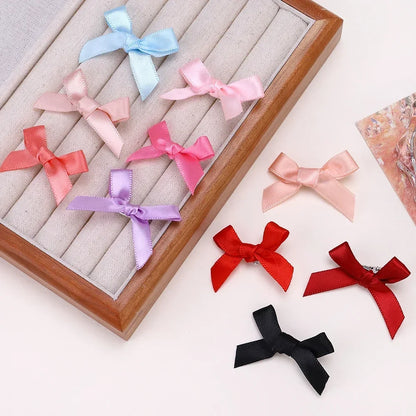 Set of 5-24 Bow Hair Clips – Cute Mini Hairpins with Ribbon