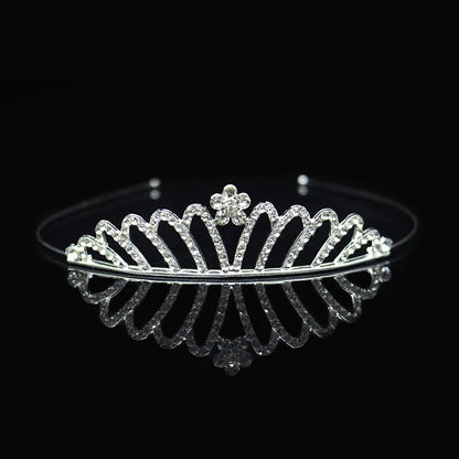 Prinsessen Tiaras en Kroon Haaraccessoires – Kristallen Hoofdband voor Bruiloften en Feestjes