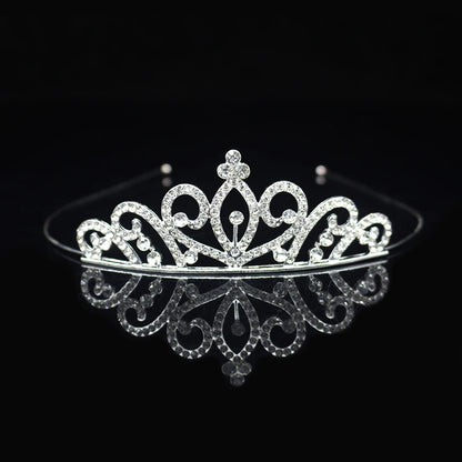 Prinsessen Tiaras en Kroon Haaraccessoires – Kristallen Hoofdband voor Bruiloften en Feestjes