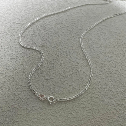 ✨Silver Goudkleurige Chopin Ketting – Handgemaakt Italiaans Design 40-50cm 925 Sterling 💎