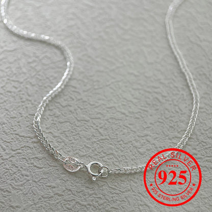 ✨Silver Goudkleurige Chopin Ketting – Handgemaakt Italiaans Design 40-50cm 925 Sterling 💎